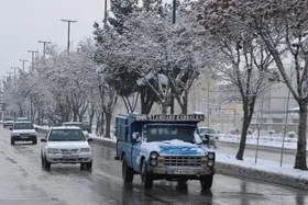 آخرین وضعیت ترافیکی معابر مشهد پس از بارش برف (۲۶ دی ۱۴۰۴)