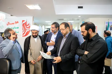 بازدید اعضای شورای اسلامی شهر مشهد از روزنامه شهرآرا