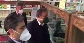 بازدید سرزده استاندار خراسان رضوی از داروخانه&zwnj;های مشهد+ویدئو