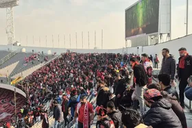 جایگاه تراکتوری&zwnj;ها در ورزشگاه آزادی پر شد!