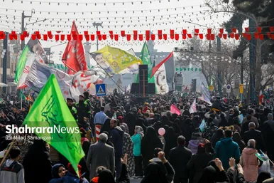 گزارش تصویری | اجتماع عظیم منتظران ظهور در مشهد (۲۶ بهمن ۱۴۰۳)