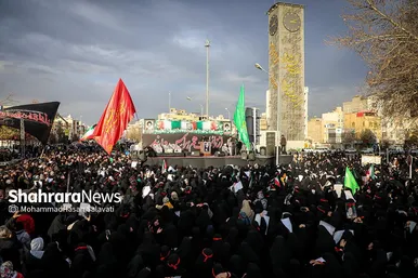 تشییع دو تن از شهدای حمله تروریستی کرمان در مشهد