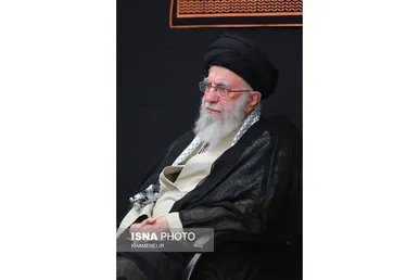 مراسم عزاداری دانشجویان به‌مناسبت اربعین حسینی علیه‌السلام در حضور رهبر انقلاب