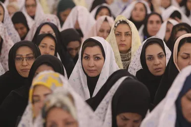 بزرگداشت مقام پرستار در حرم رضوی