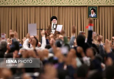 دیدار کارگران با رهبر معظم انقلاب