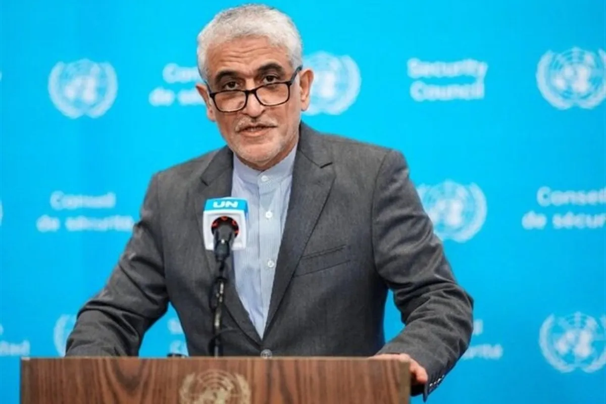 نماینده ایران در سازمان ملل:  آمریکا مسئول بی ثباتی در تنگه هرمز است