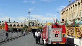 آتش&zwnj;نشانان، هم&zwnj;زمان با روز عرفه و عید قربان، در خیابان&zwnj;های منتهی به حرم مطهر رضوی مستقر می&zwnj;شوند