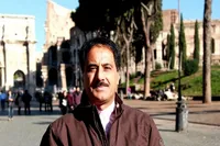 بازیگری حمید معصومی‌نژاد خبرنگار در فیلم «سال گربه»