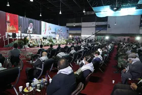 مراسم افتتاحیه نمایشگاه دستاورد&zwnj;های دفاع مقدس در مشهد برگزار شد