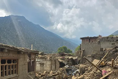 عکس‌هایی از زلزله در شرق افغانستان (۱۰ شهریور ۱۴۰۴)