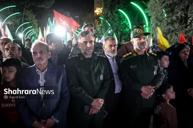 گزارش تصویری | آیین رونمایی از یادمان شهدای گمنام بوستان ملت