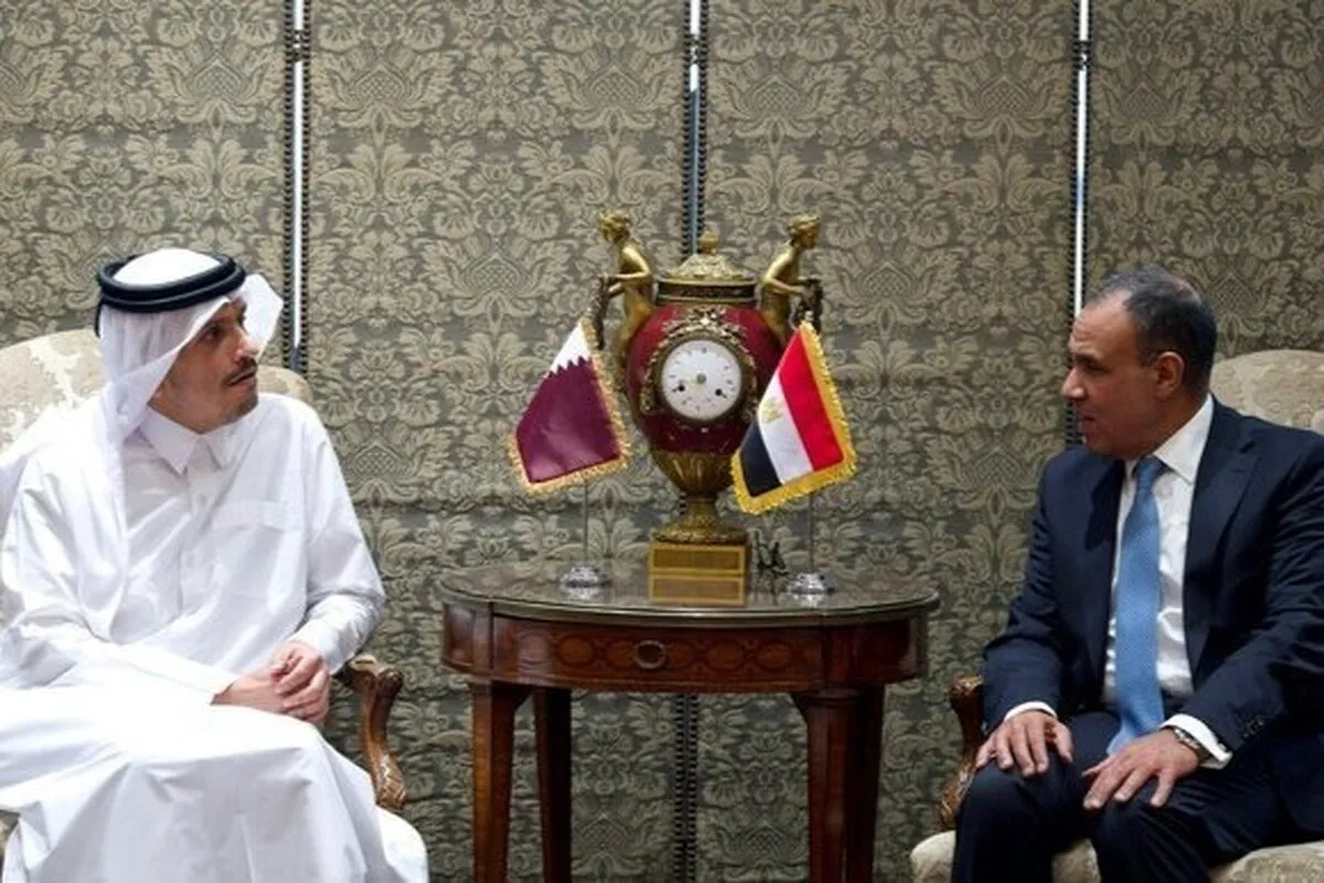 گفت‌وگوی تلفنی وزیران خارجه قطر و مصر درباره مذاکرات ایران و آمریکا