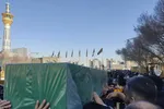 وداع مشهدی‌ها با ۵ شهید مدافع حرم از لشکر فاطمیون + فیلم