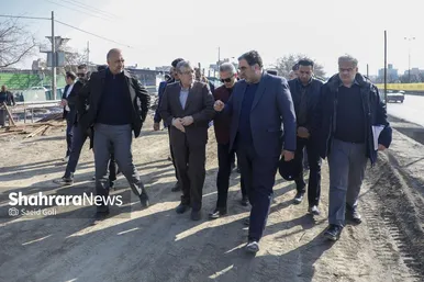 گزارش تصویری | بازدید شهردار مشهد از کارخانه‌های تولید آسفالت و بتن شهید مجیدی و پروژه احداث دوربرگردان غیرهم‌سطح شرقی ابوطالب