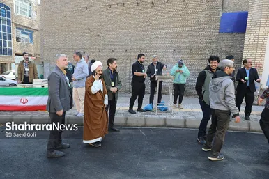 گزارش تصویری | آیین بازگشایی و اتصال خیابان امام زمان (عج) به بولوار شهید احمدی در مشهد