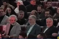 ویدئو | حضور وزیران فرهنگ و میراث فرهنگی در مراسم اختتامیه چهل‌وسومین جشنواره فیلم فجر