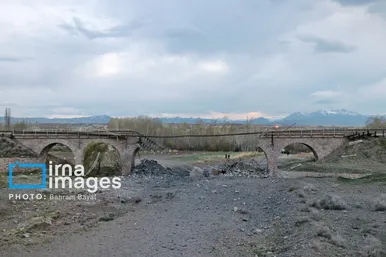 گزارش تصویری | حمله هوایی به پل راه‌آهن امین آباد زنجان