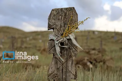 گزارش تصویری | قبرستان چوبی «باغلق»