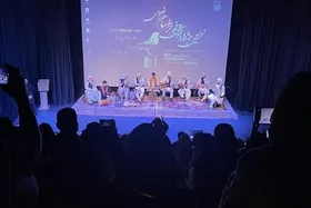 ویدئو | قطع برق در جشنواره موسیقی فجر نیشابور و خاموشی سالن