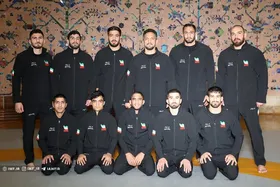 رئیس جمهور در پیامی قهرمانی تیم ملی کشتی آزاد را تبریک گفت