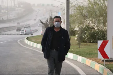  «مشهد» غرق در گرد و غبار شدید