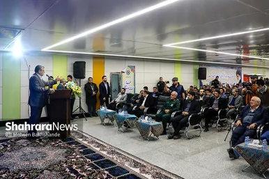 مراسم بهره‌برداری از دسترسی اصلی ایستگاه الندشت