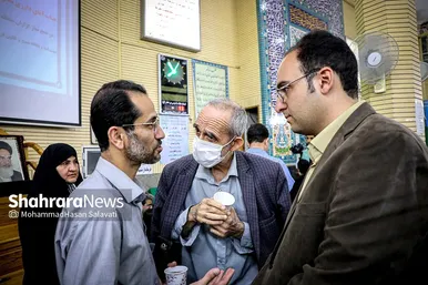 دیدار مردمی فرماندار و مدیران ۱۵ دستگاه اجرایی با اهالی منطقه ۹ مشهد