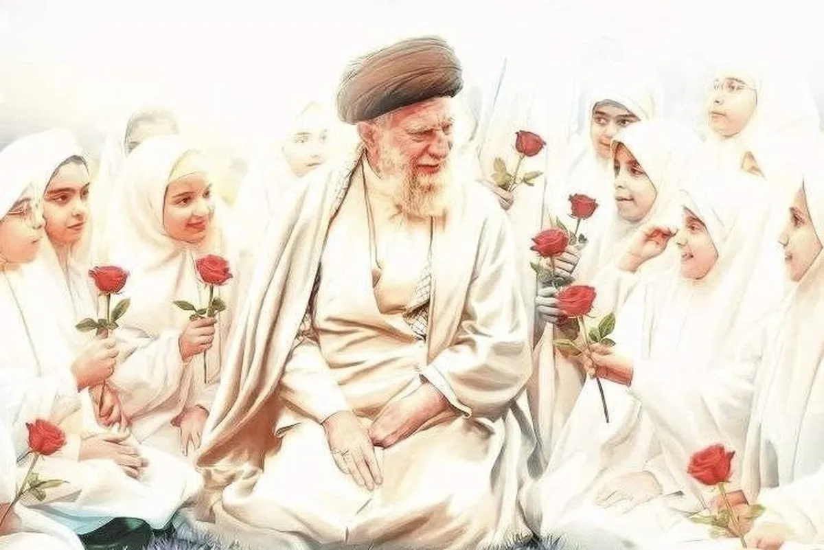 دلنوشته لیلی عاج در وصف رهبر شهید و فرشتگان شهید ایران