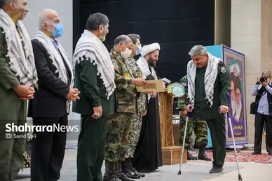 آیین تجلیل از پیشکسوتان دفاع مقدس و مقاومت در مشهد
