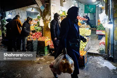 گزارش تصویری | بازار شب یلدا در مشهد