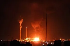 انفجار مهیب در بندر ایلات اسرائیل