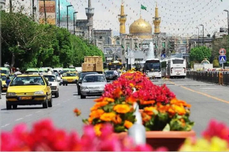 ورود مسافران به مشهد ۴۵ درصد افزایش داشته است