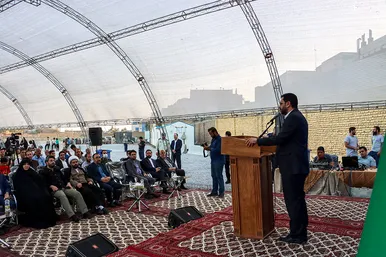 آیین بازگشایی و افتتاح بلوار بصیرت
