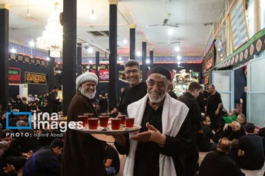 گزارش تصویری | مراسم عزاداری مشق شمشیر