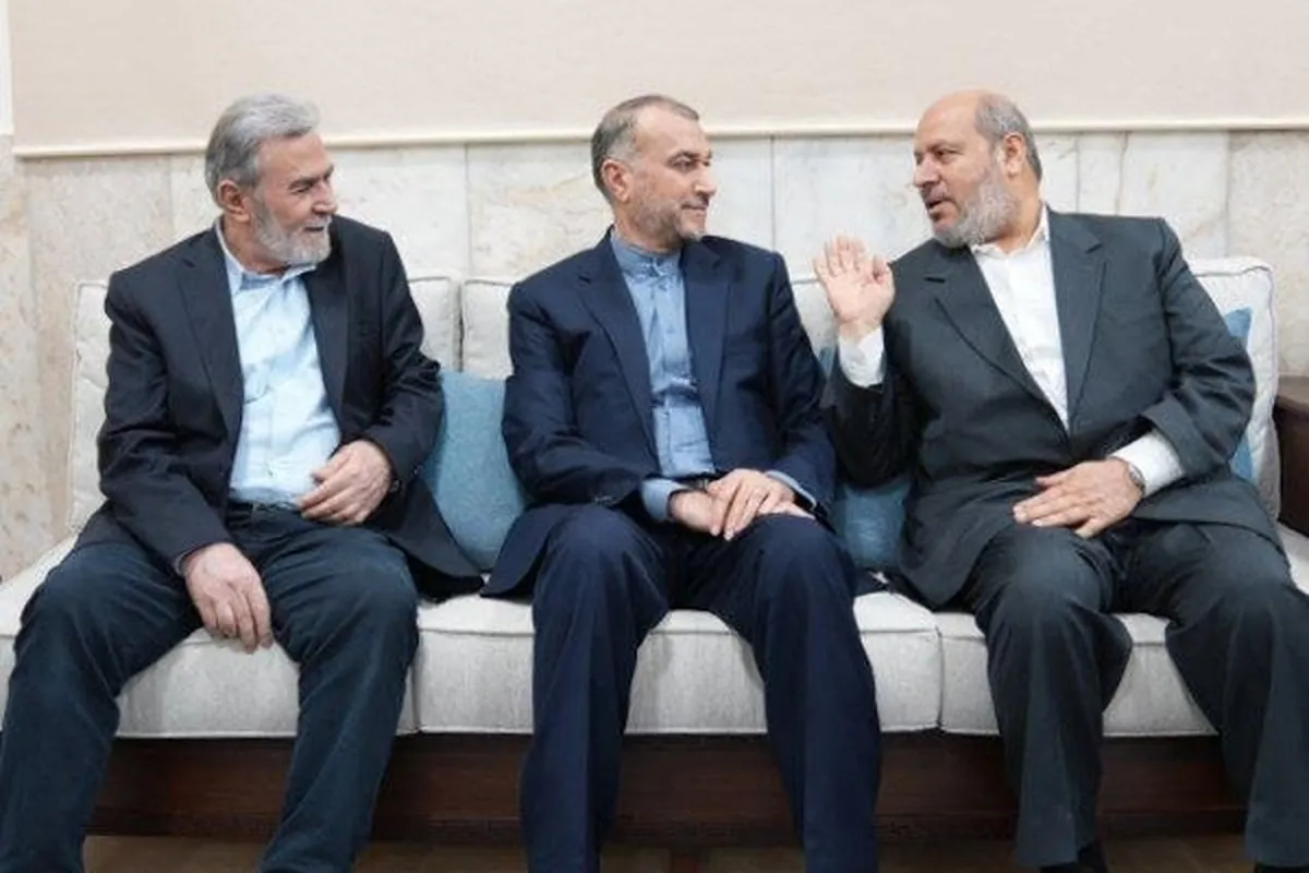 رهبران مقاومت فلسطین با امیرعبداللهیان دیدار کردند + عکس و جزئیات