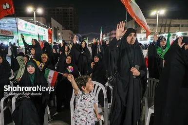 گزارش تصویری | هشتادوپنجمین شب حضور مردم مشهد در خیابان