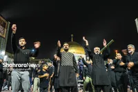 صحن قدس حرم مطهر رضوی میزبان اقوام و ملل مختلف در ایام محرم+ فیلم