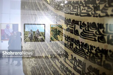 افتتاح نمایشگاه آثار هنر‌های تجسمی «ساران»