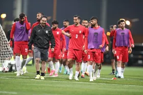 اتوبوس تیم ملی در قطر رونمایی شد + عکس
