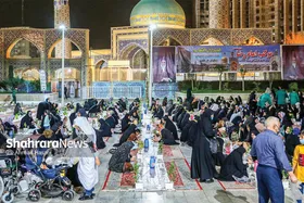 افطار، مهمان امام رئوف (ع)