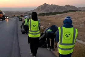 پویش &laquo;نذر زمین&raquo; در مشهد؛ از آموزش ۳۰۰۰ نوجوان محیط&zwnj;یار تا پاکسازی مسیر زائران دهه پایانی صفر
