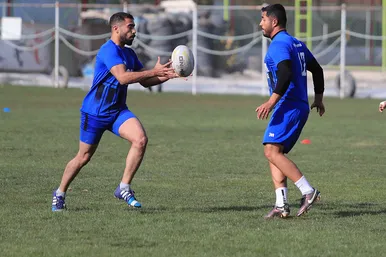 مسابقه دوستانه راگبی بین تیم ملی عراق و منتخب خراسان رضوی
