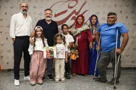 واکنش احساسی حجازی&zwnj;فر به دیدن یسنا در اکران &laquo;ناتور دشت&raquo;
