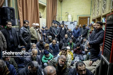 گزارش تصویری | مراسم وداع با پیکر شهید مدافع امنیت «مهدی ظریف» در مشهد