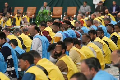 محفل انس با قرآن در زندان مرکزی مشهد