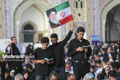 گزارش تصویری | مراسم پر فیض دعای عرفه در حرم مطهر رضوی | سه شنبه ۵ خرداد ۱۴۰۵
