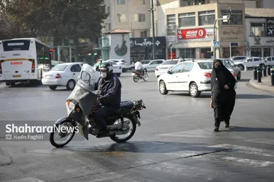 گزارش تصویری | آلودگی هوا در مشهد