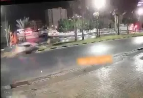 لحظه تصادف پژو پارس و مرگ ۴ نفر در هرمزگان + فیلم