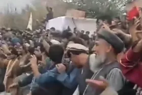 شوق والیبال در افغانستان | جشن پیروزی تیم اتحاد در بدخشان + فیلم