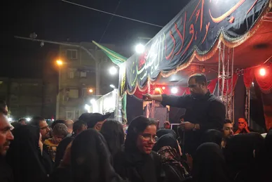 شب عاشورا در شهرک عرب ها